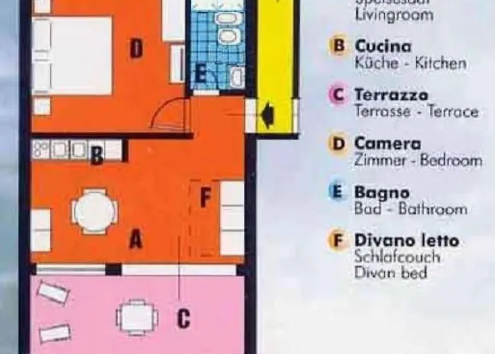 Zwei-zimmer-wohnung Mit Seeblick- Grill Und Gemeinschaftspool By Interhome